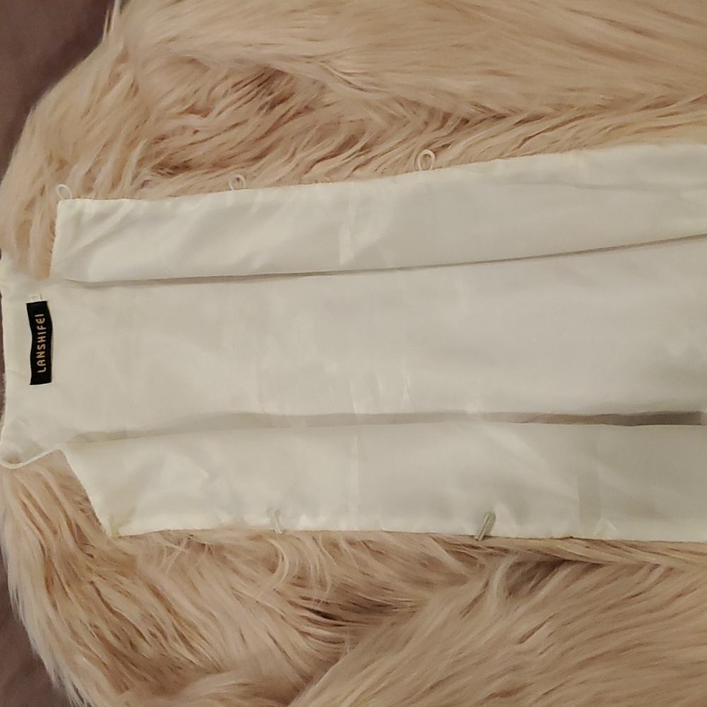 LANSHIFEI Rose Faux Fur Jacket S XXXL - Picture 5 of 6